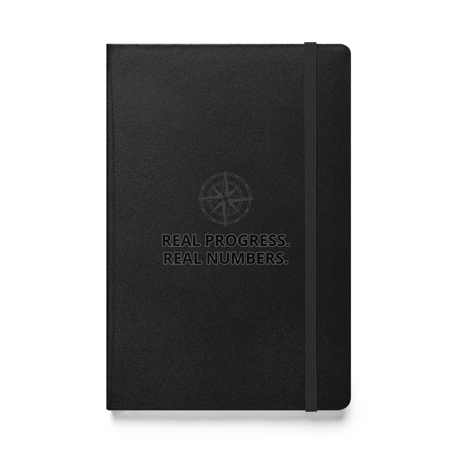 The Navigator’s Ledger: "Real Progress" UltraHyde Hardcover Journal product image (1)