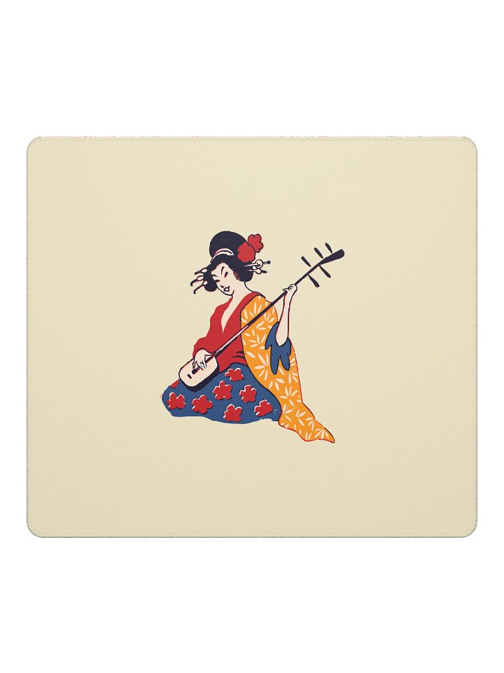 "Hinata" Geisha Shamisen Gaming Mouse Pad product image (3)