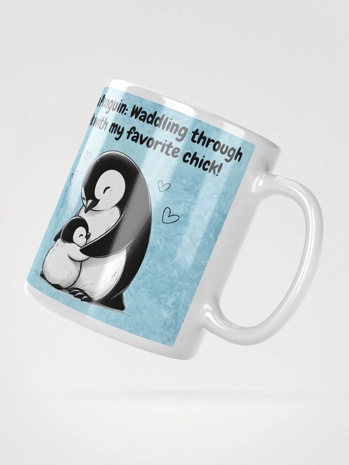 Papa Penguin Mug - Cute Father’s Day Gift, Coffee Cup for Dad, Penguin Dad Mug, Gift from Kids product image (2)