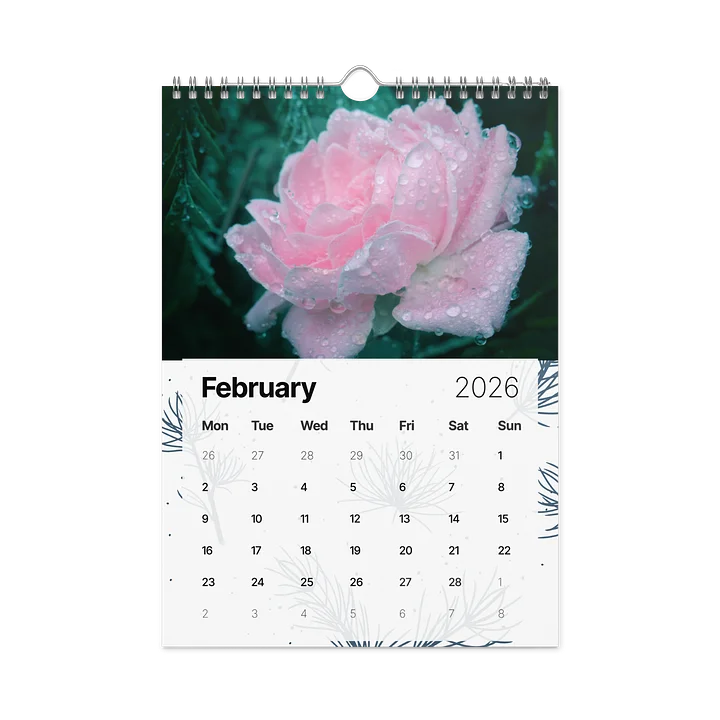 Let your spirit bloom • 2026 Calendar product image (1)