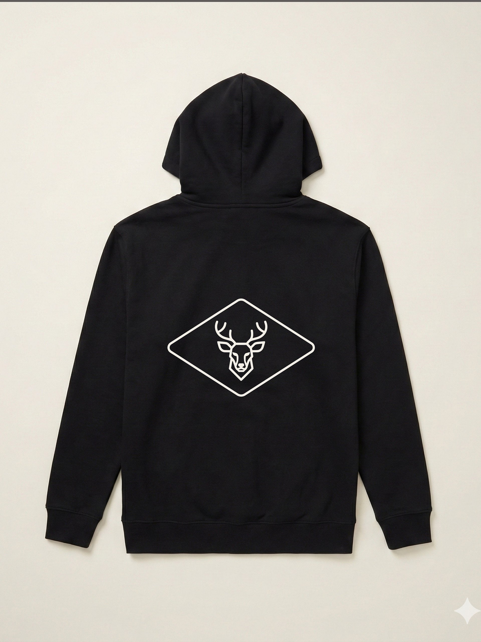 Deer Icon Hoodie — Balance & Stillness Edition product image (2)