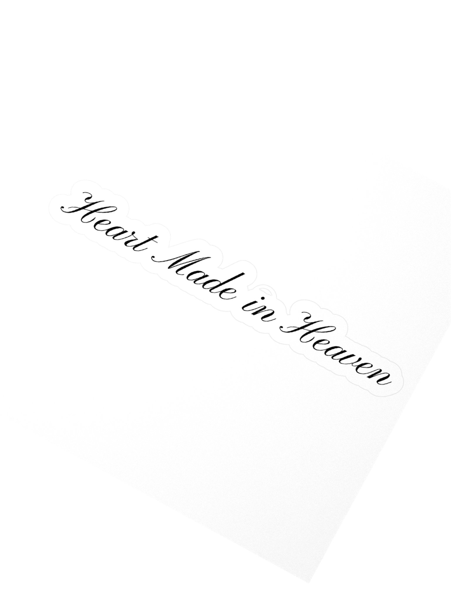 Heart Made in Heaven Sticker product image (2)