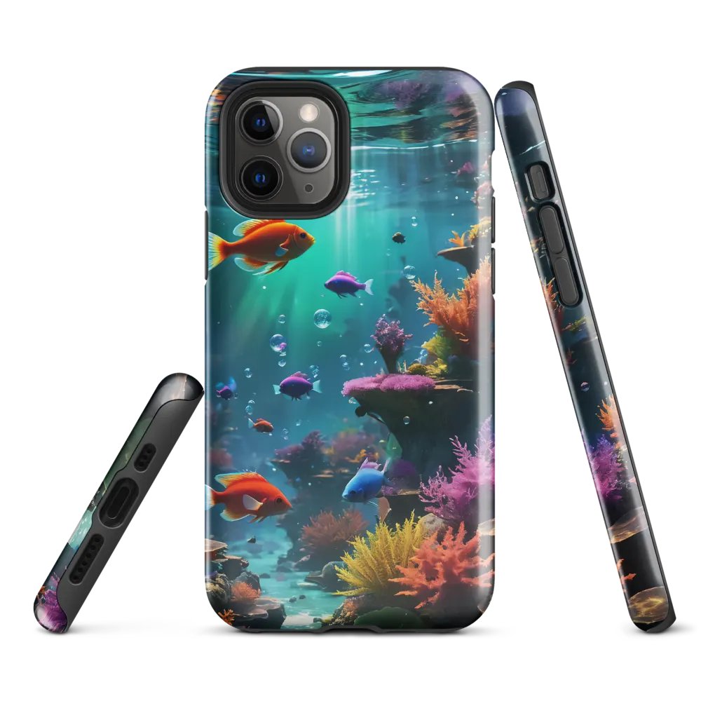 Underwater Paradise iPhone Tough Case - Vibrant Ocean Reef Design product image (2)