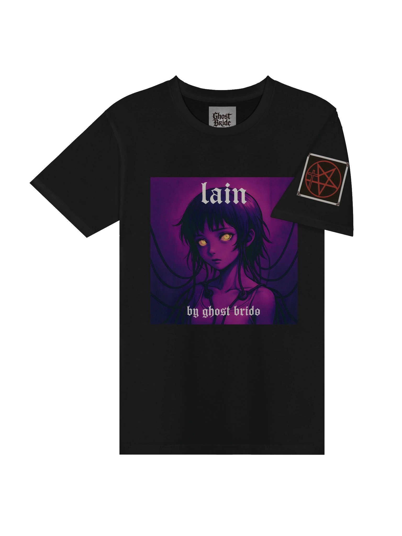 ghost bride official lain t-shirt product image (4)