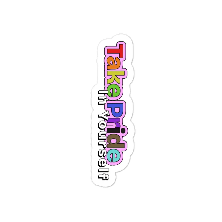 Take Pride In Yourself - Fox Pride Trot - Kiss-Cut Vinyl Decals product image (1)