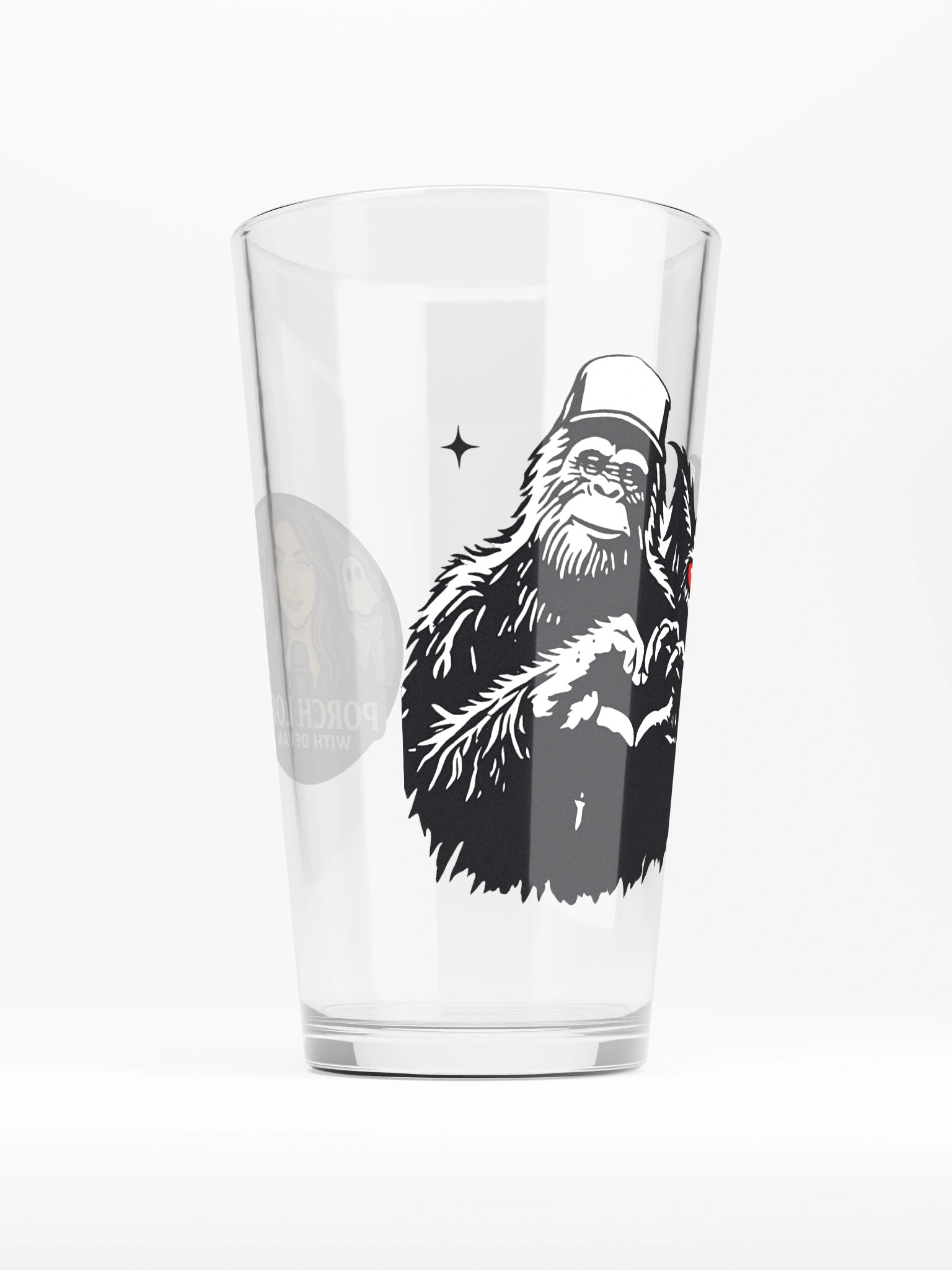 CRYPTID BESTIES SHAKER PINT GLASS 16oz product image (2)