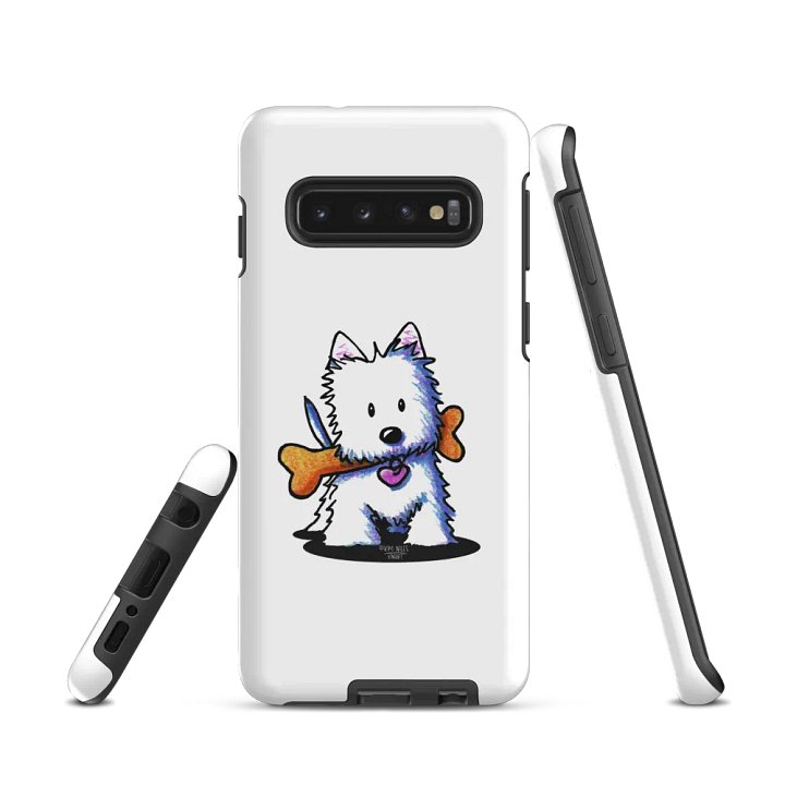 Westie With Bone Tough Case for Samsung product image (2)
