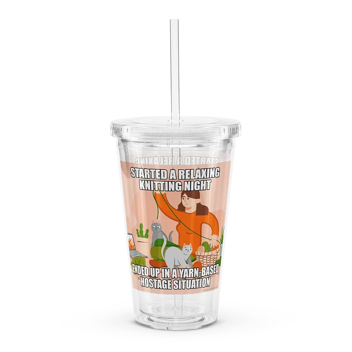 Yarn Hostage Knitting Tumbler product image (2)