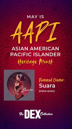AAPI Creator Feature:

Next up is @suara.audios

Suara (she/her/they/them) is an Asian American audio erotica content creator...