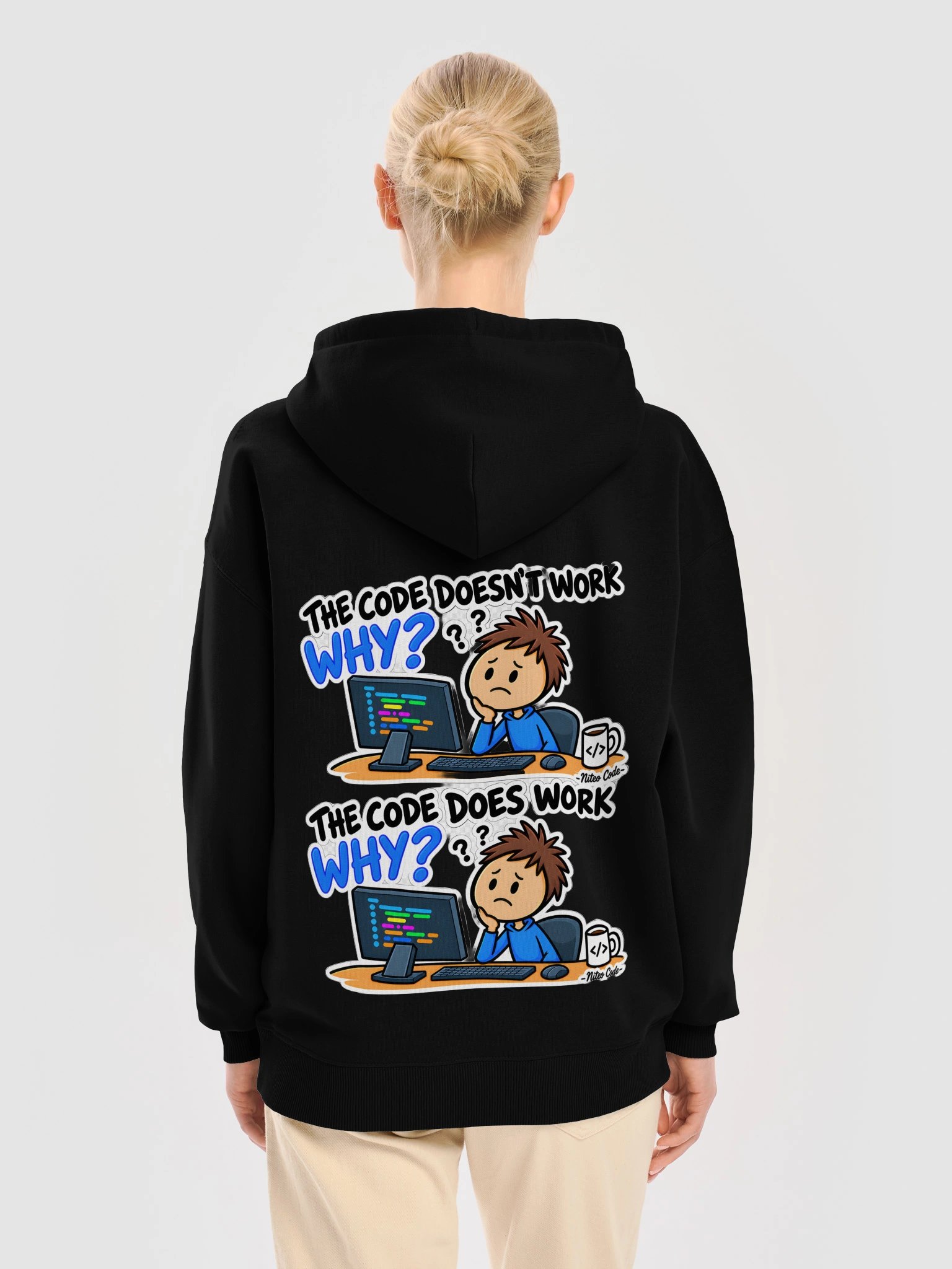 The Code Works Why? Hoodie product image (38)
