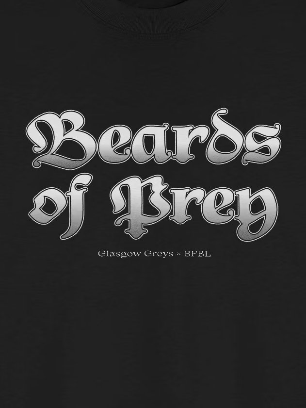 Glasgow Greys "Beards of Prey" Tee product image (2)