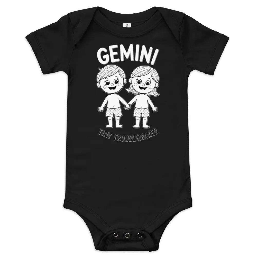 Gemini Tiny Troublemaker Onesie product image (1)