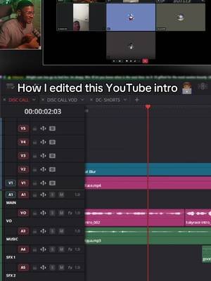 Here’s a quick breakdown of how I edited the intro to my latest YouTube video. If you have any questions about this edit lmk in the comments! Everything was edited in Davinci Resolve (yes it’s free) #davinciresolve #twitchstreamer #twitch