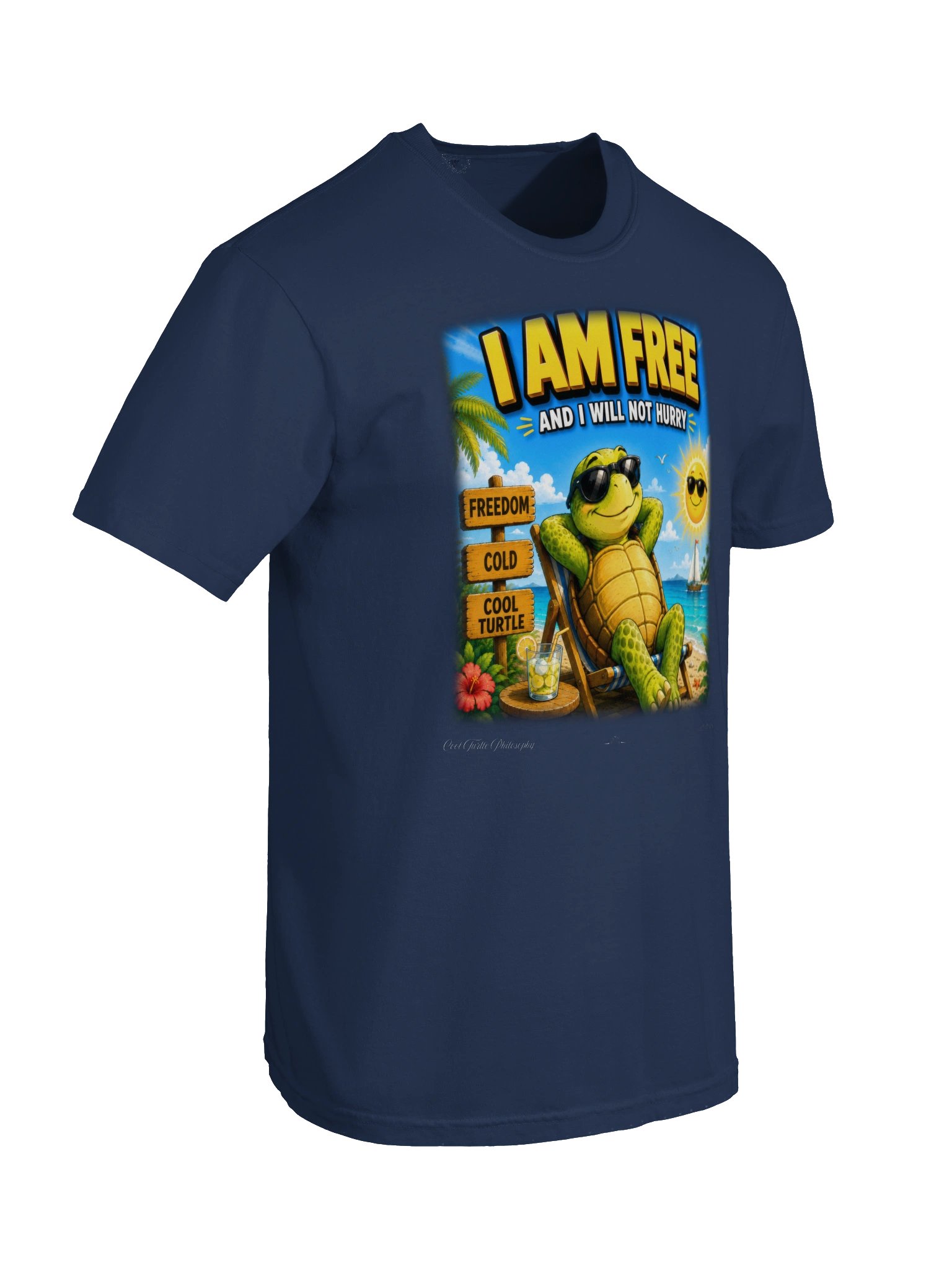 I AM FREE — Comfort Colors 1717 Heavyweight T-Shirt product image (5)