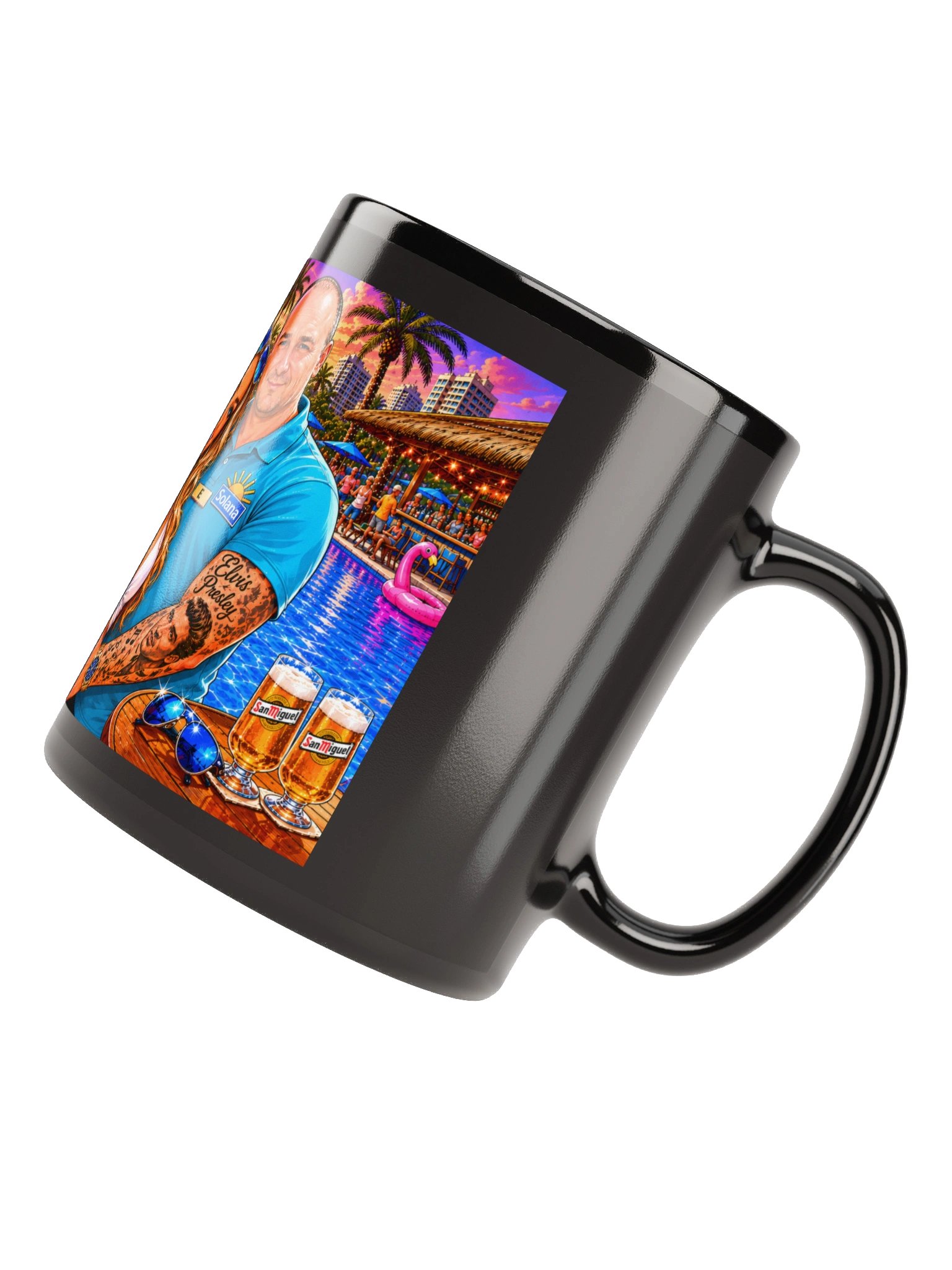 Benidorm is Cooking Black Mug product image (11)