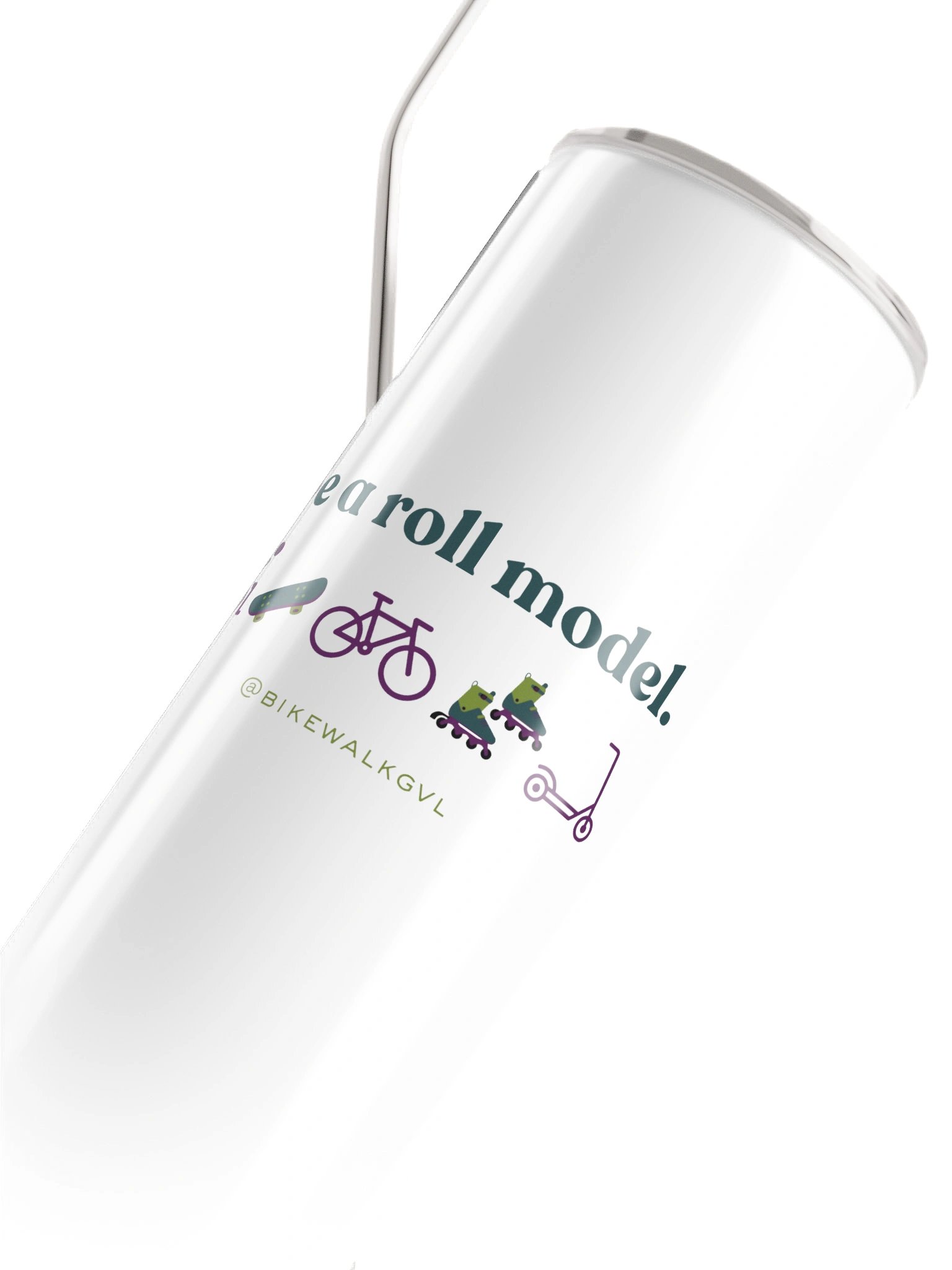 Roll Model stainless steel tumbler product image (4)