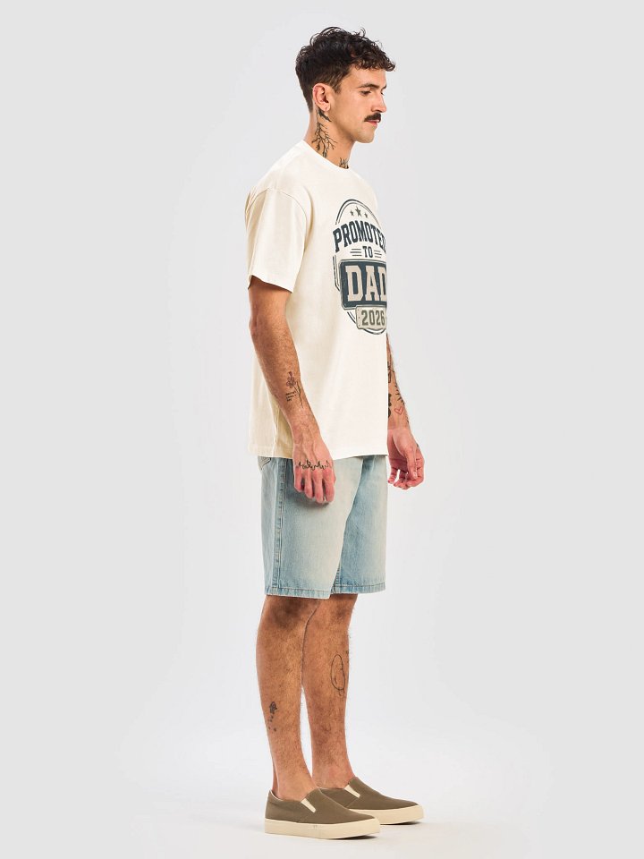 First Father's Day 2026 Gift | Promoted to Dad Vintage T-Shirt product image (2)