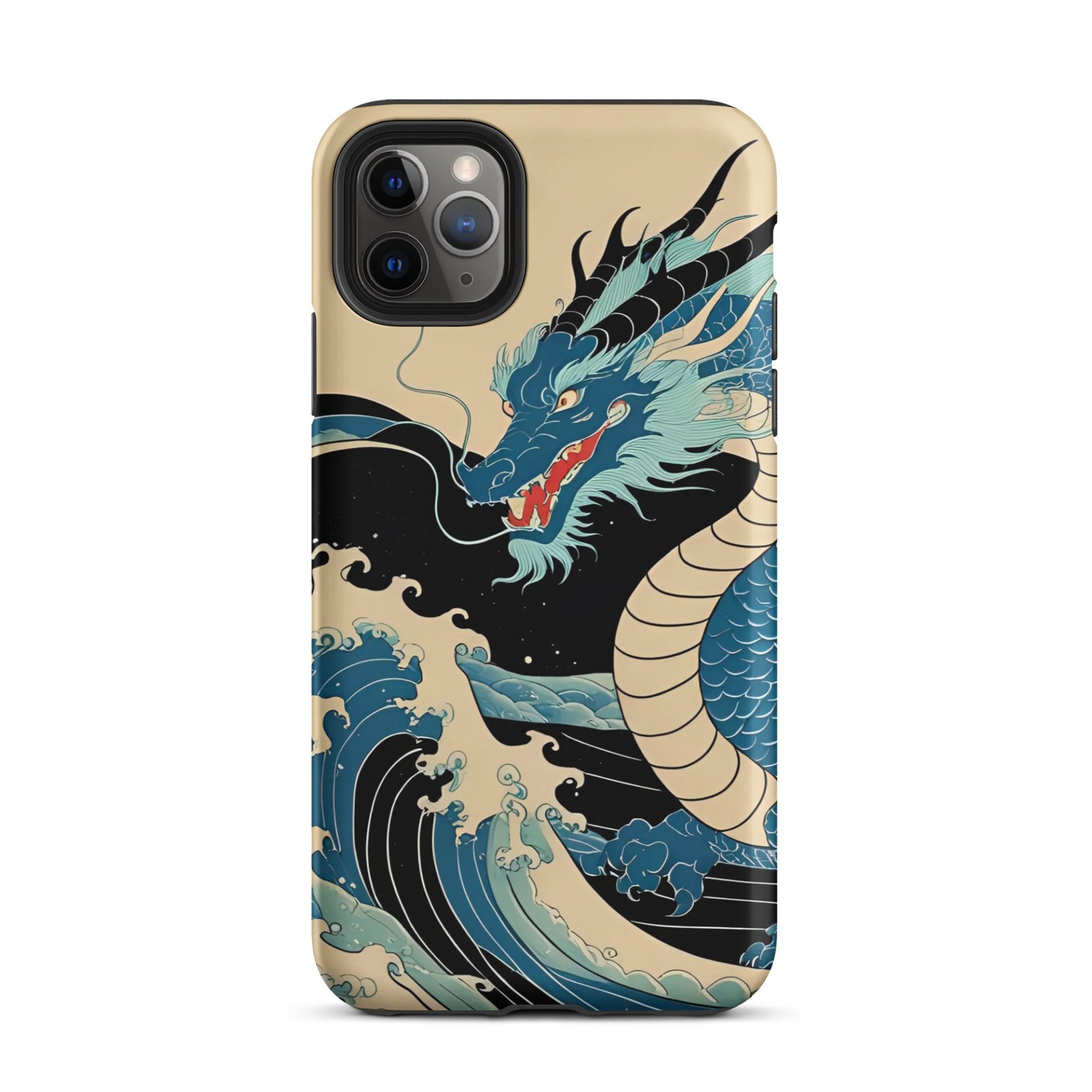 Ryoshin - Urashima Tarō (Teal Dragon), Ancient Ryū Collection, iPhone® Tough Case product image (48)