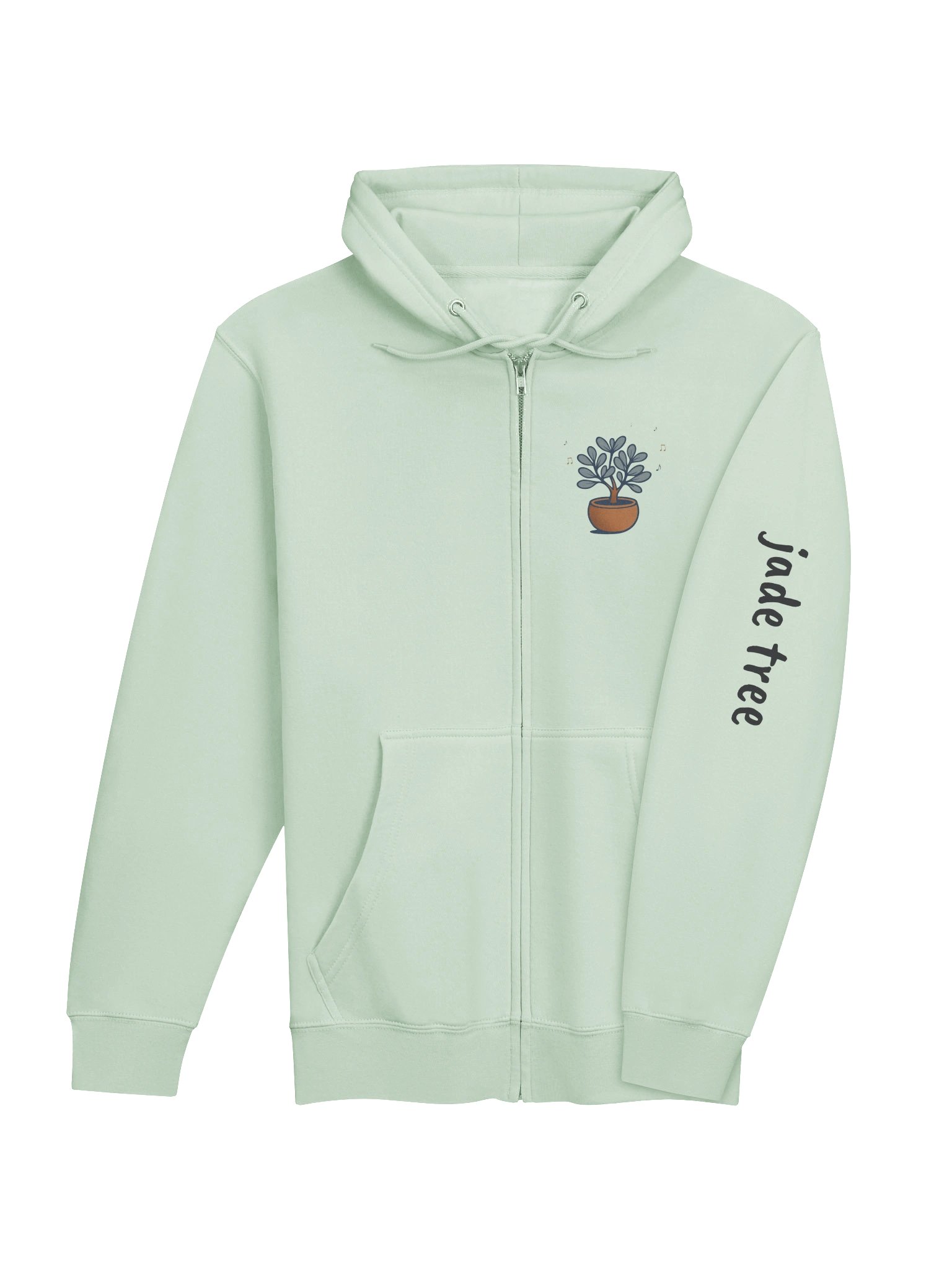 Lane Seven Premium Full Zip Hoodie Printed jade tree Logo (Front) & jade tree (Arm) product image (4)