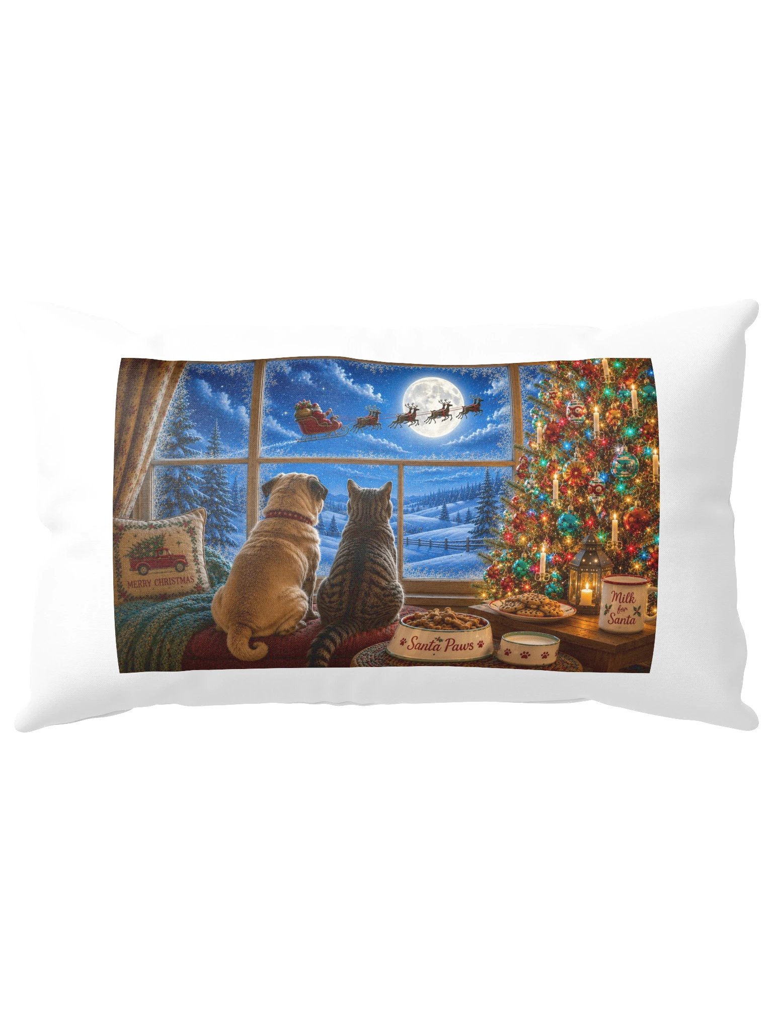 Keeping His Secret™ Christmas Throw Pillow product image (5)