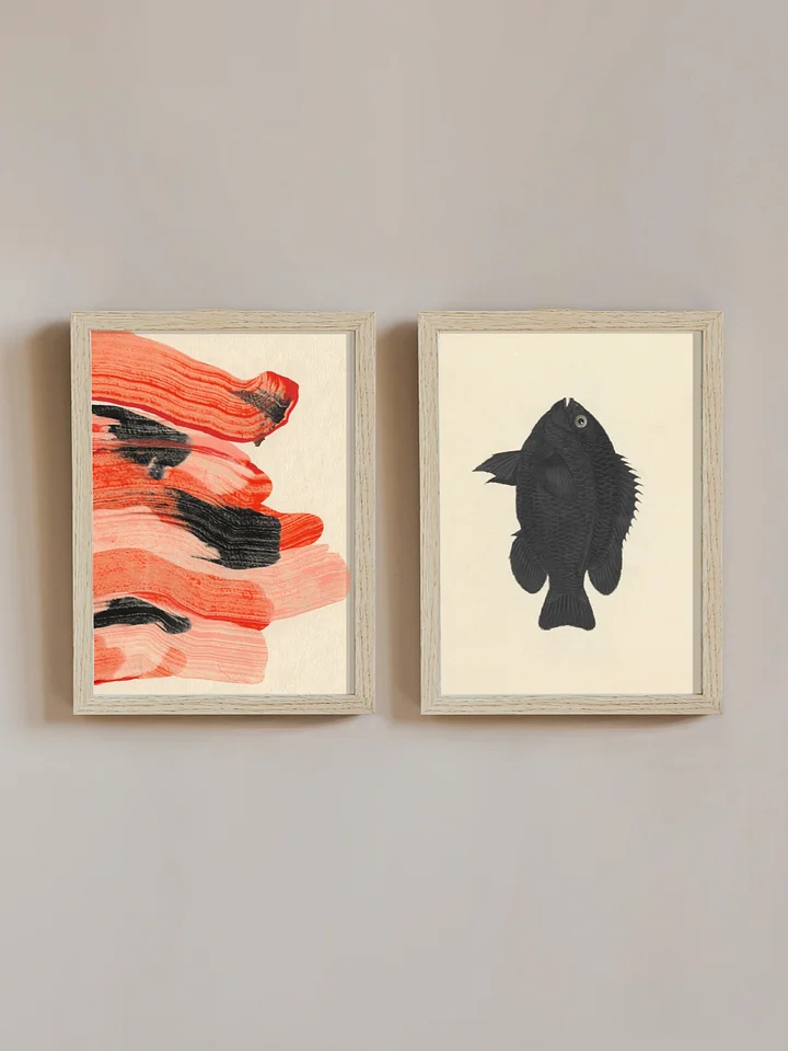 Organic Shapes and Black Fish product image (1)