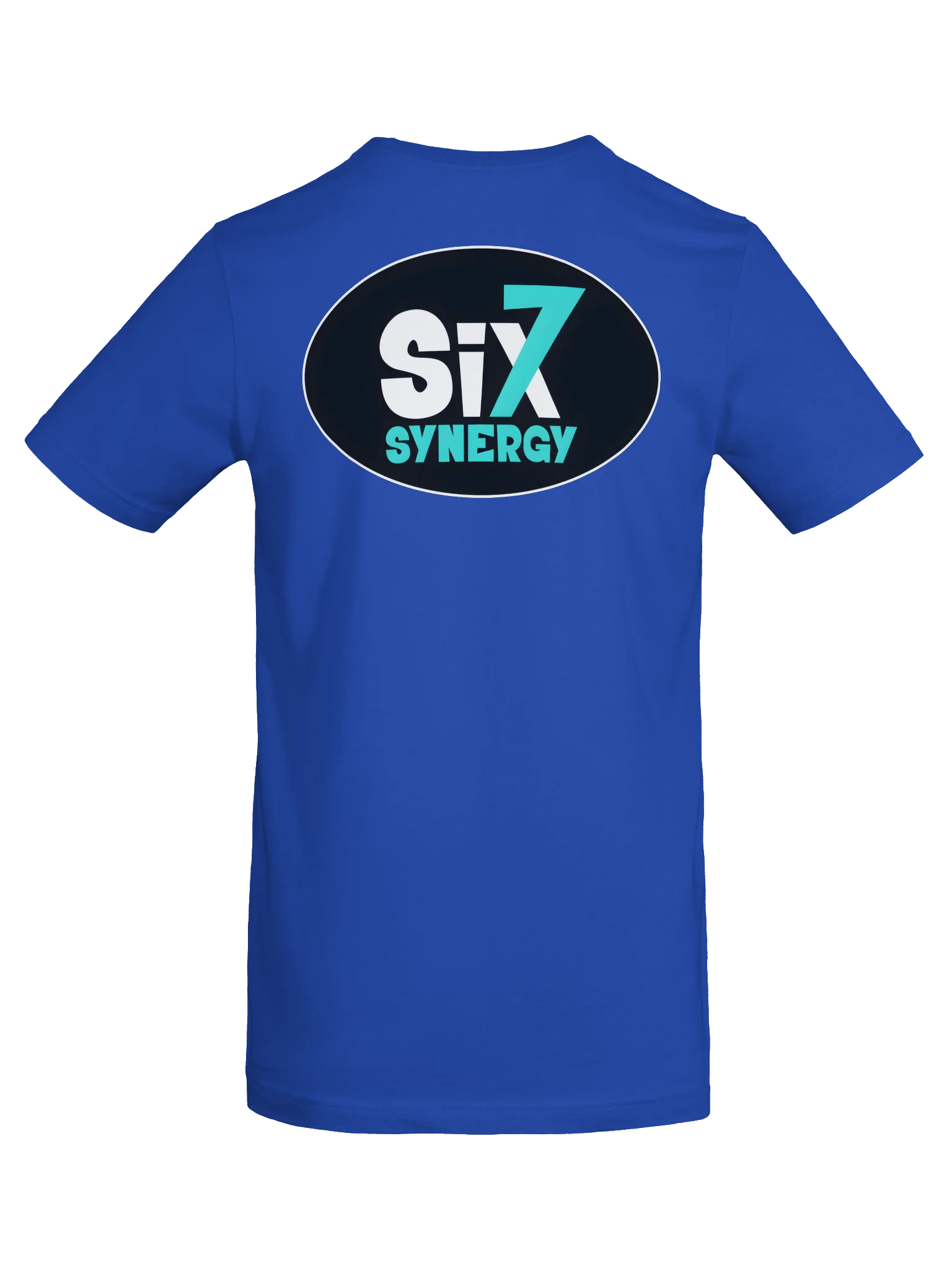 Blue t-shirt - hero logo on front product image (6)