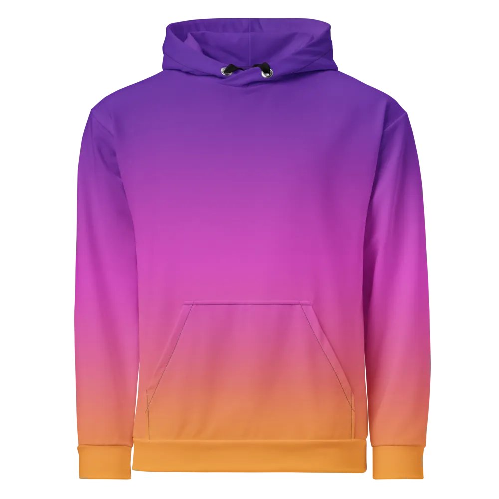 Sunset Gradient Flag Wings Hoodie product image (1)