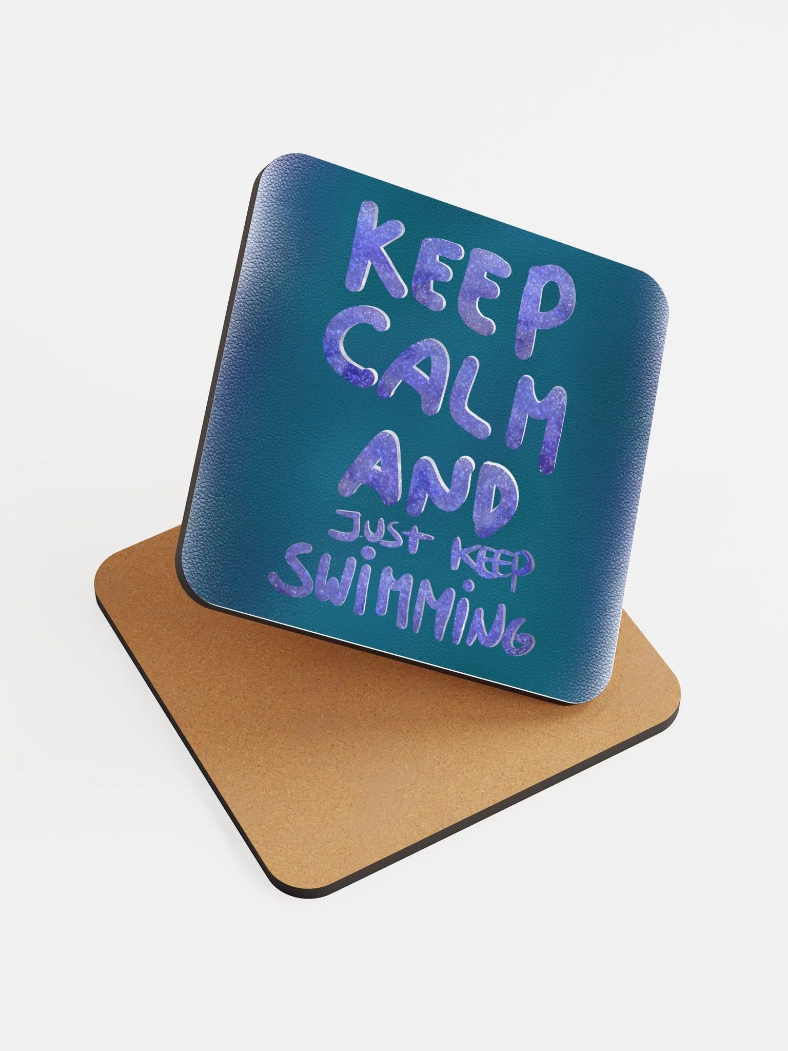 ~ Just Keep Swimming Coaster ~ product image (6)