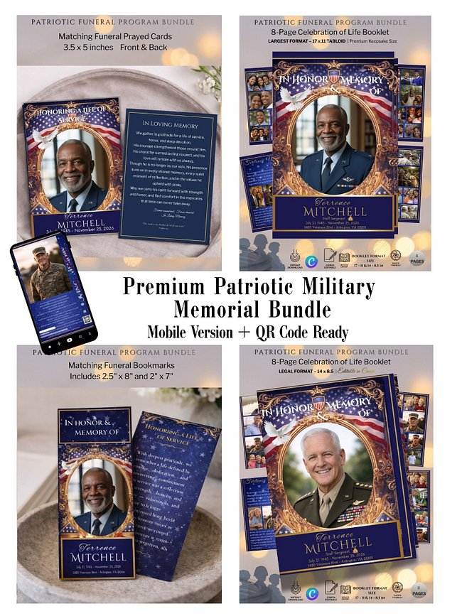 Military Memorial Bundles