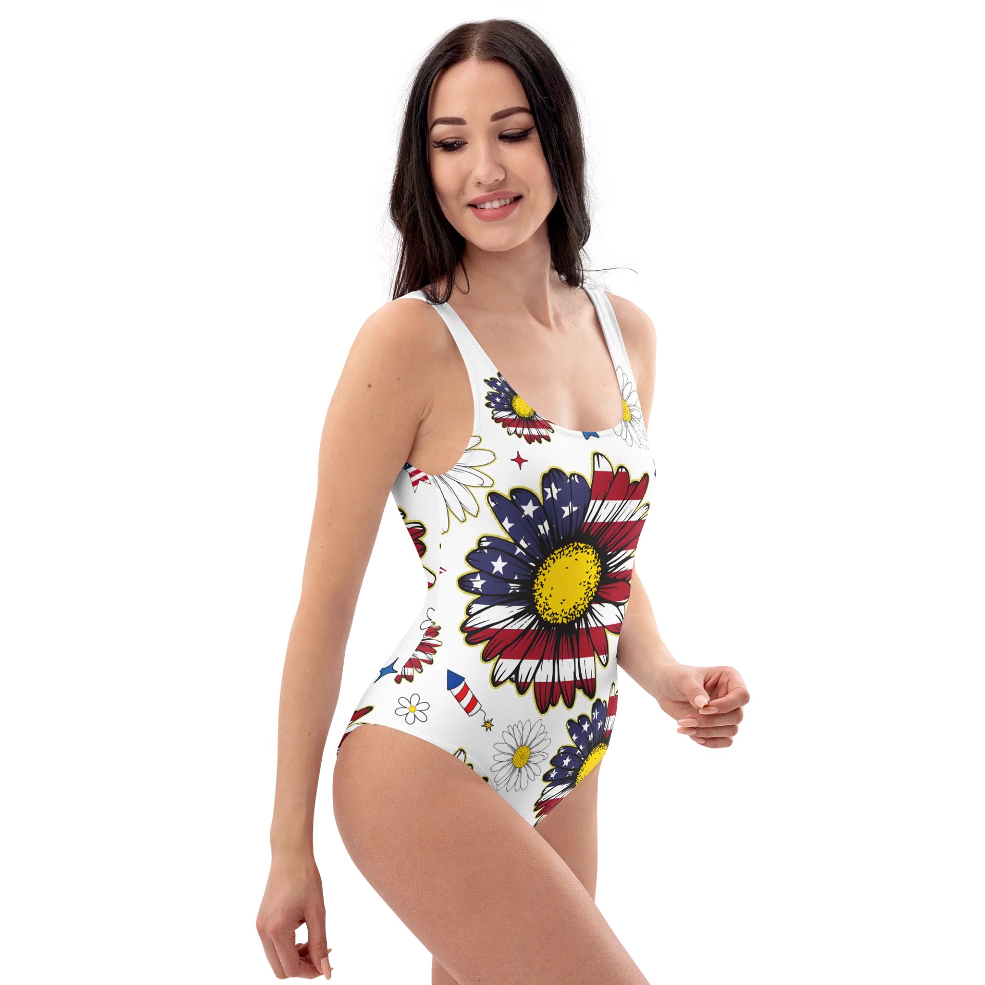 Patriotic Cheeky All-Over Swimsuit product image (3)
