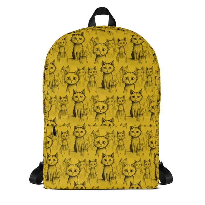 Sketchy Cats Backpack product image (1)