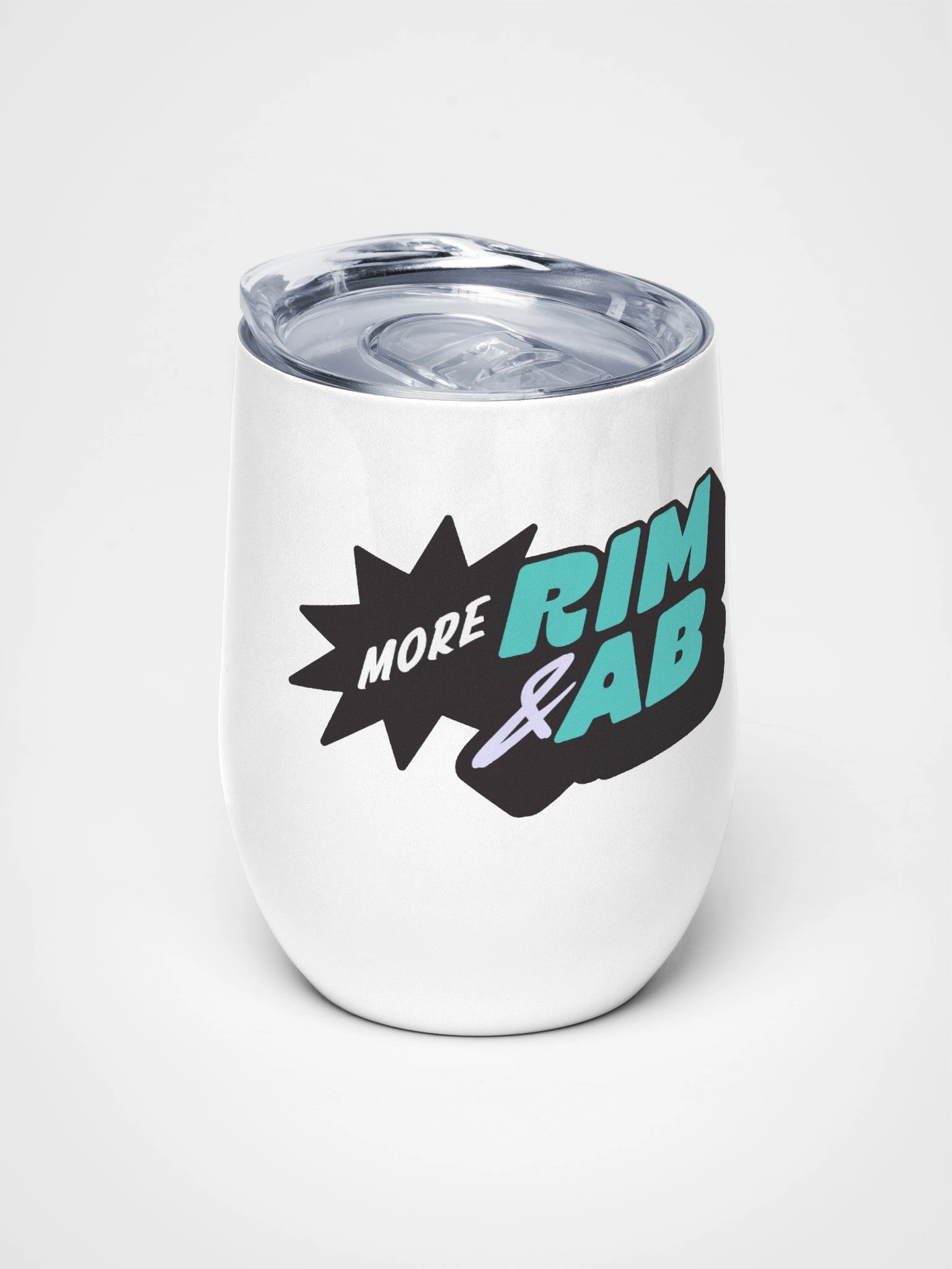 More Rim and AB Logo Wine Tumbler product image (1)