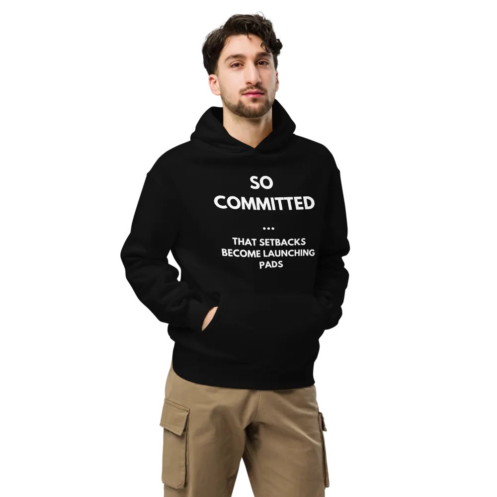 So Committed Motivational Hoodie product image (7)