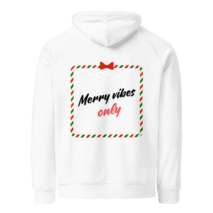 HOODIE "Merry vibes only" product image (2)