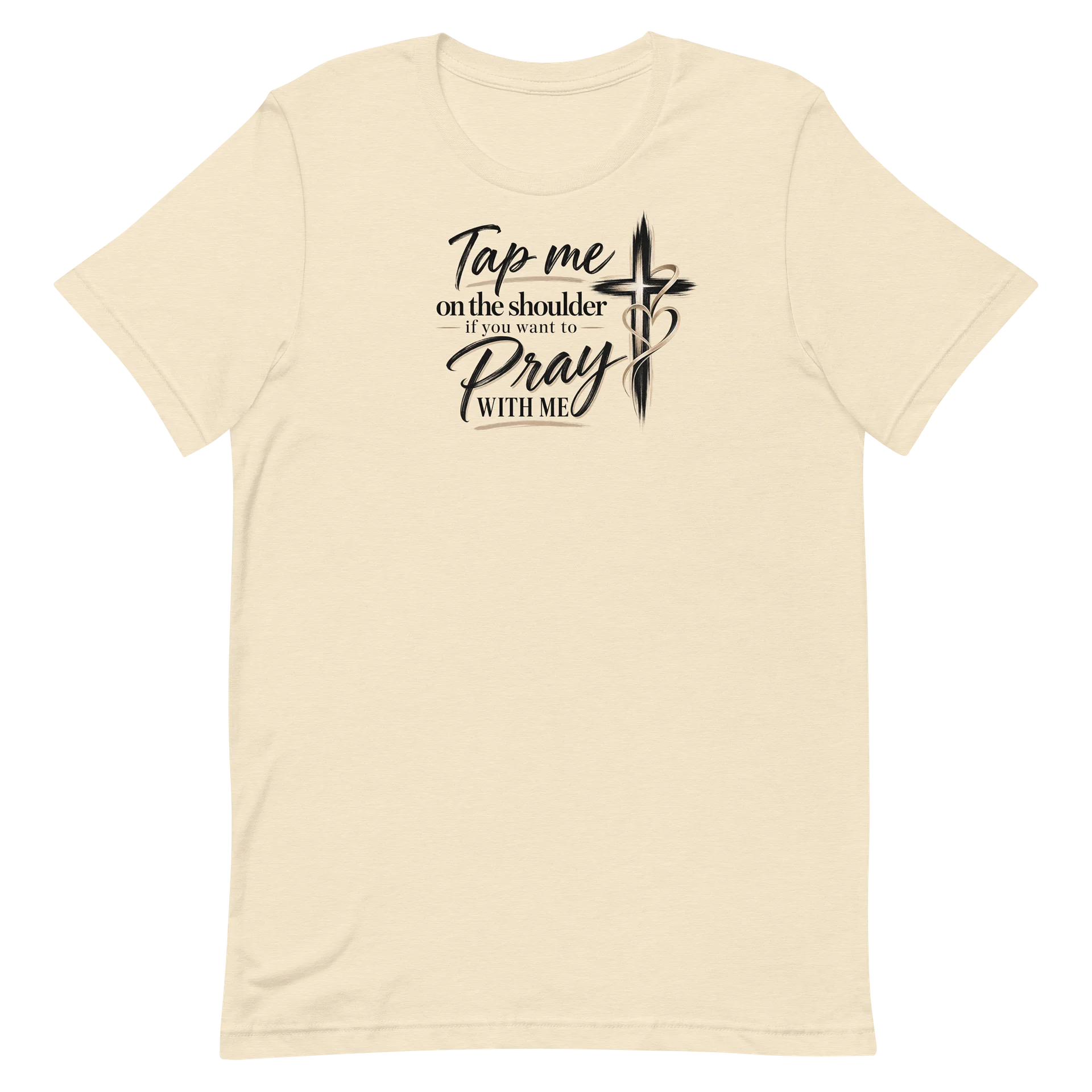 Pray With Me Women’s Unisex Faith Tee product image (8)