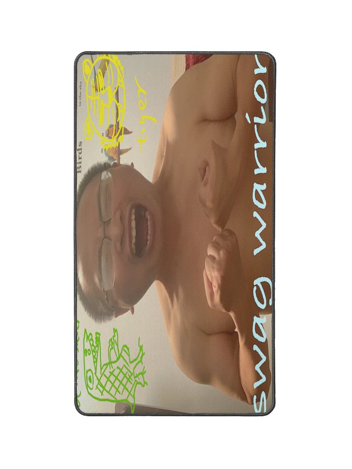 Desk Mat 12" x 22"： swag warrior 2.0 product image (1)