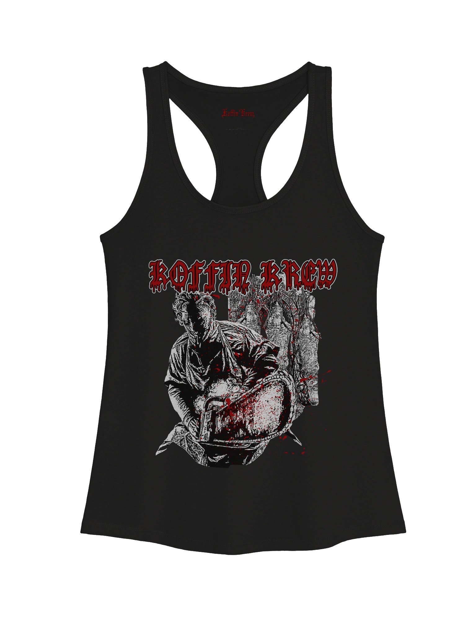 Leather & Steel Racerback Tank Top product image (1)