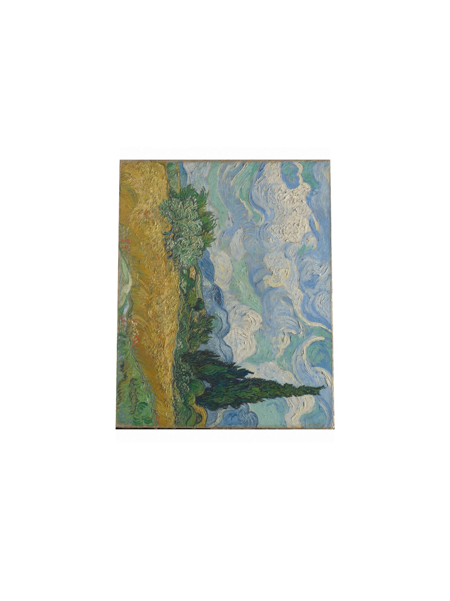 Van Gogh, Wheat Field with Cypresses — Fine-Art Poster product image (18)