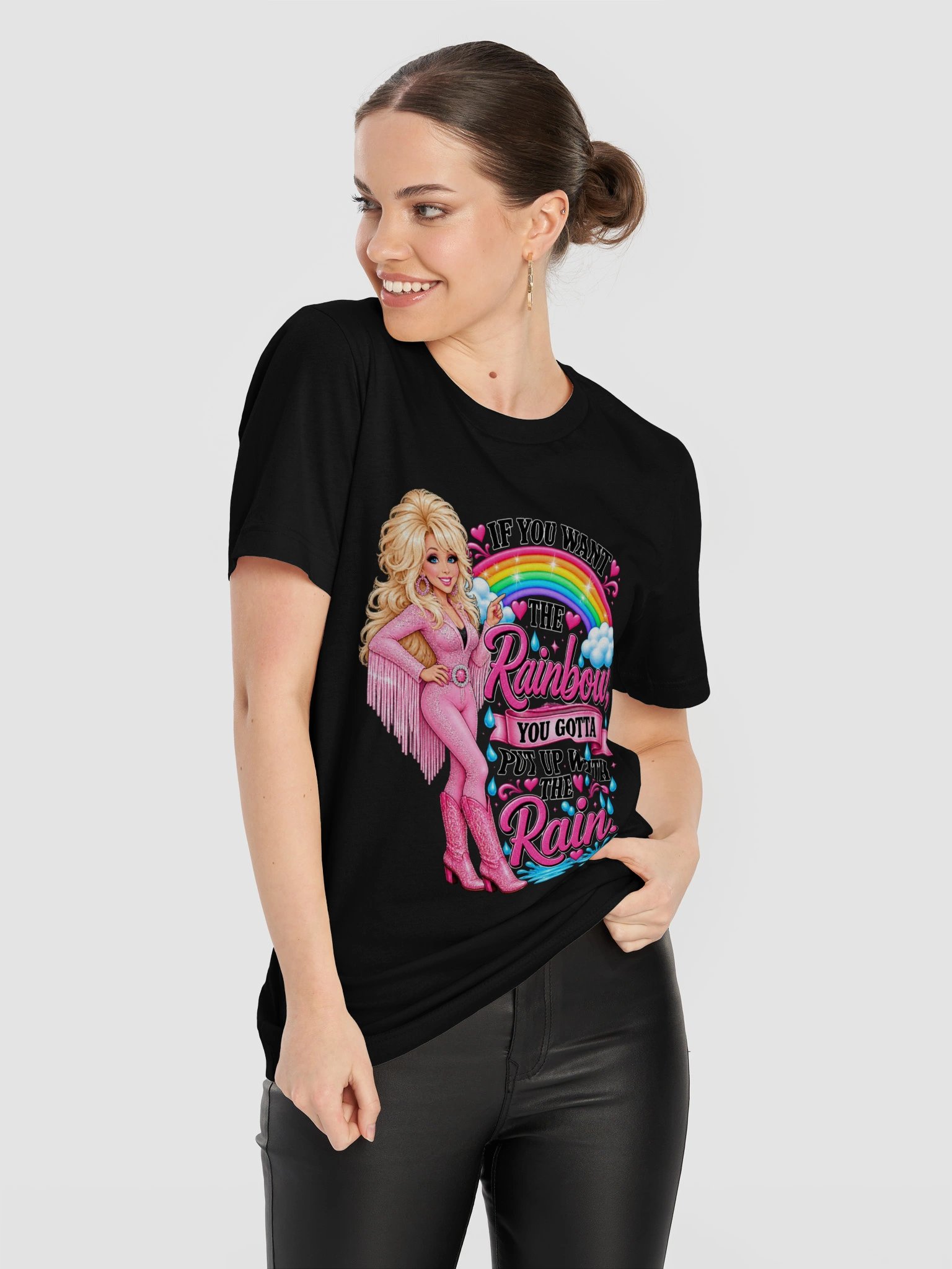 Rainbow After the Rain Graphic Tee product image (51)