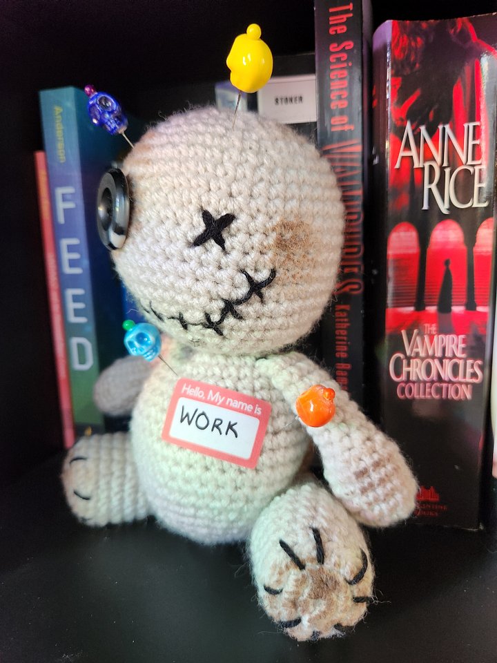 Crocheted Voodoo Art Doll product image (2)