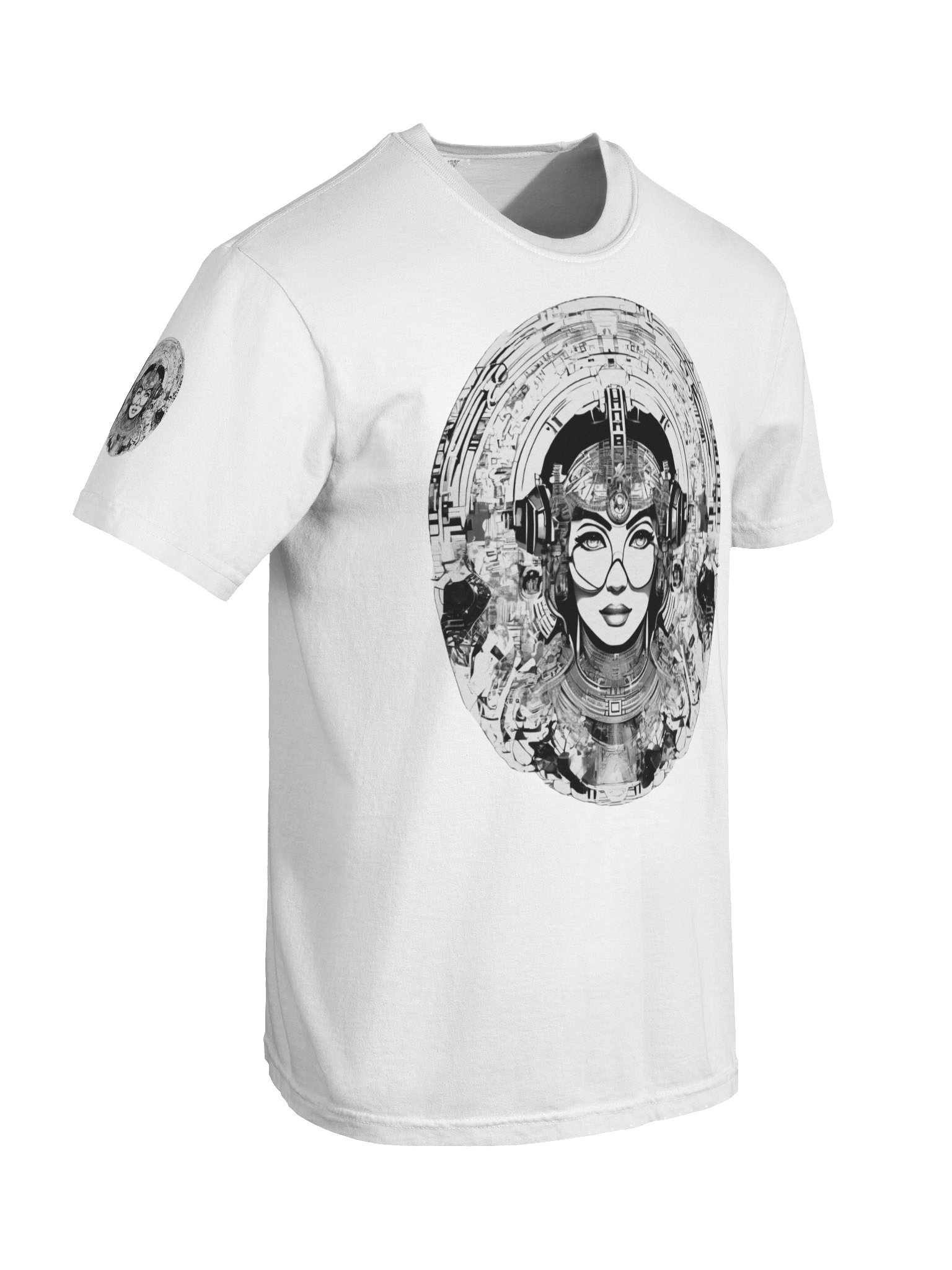 Cybernetic Femme Abstract T-Shirt product image (8)