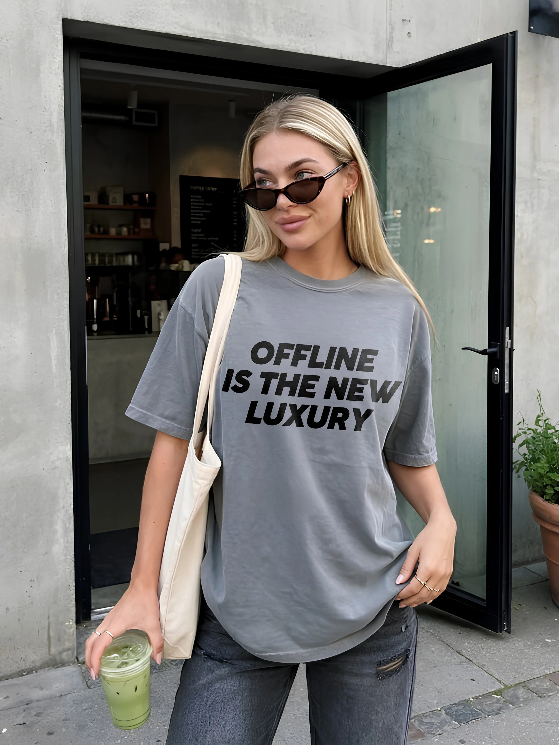 Offline Is The New Luxury T-shirt product image (1)