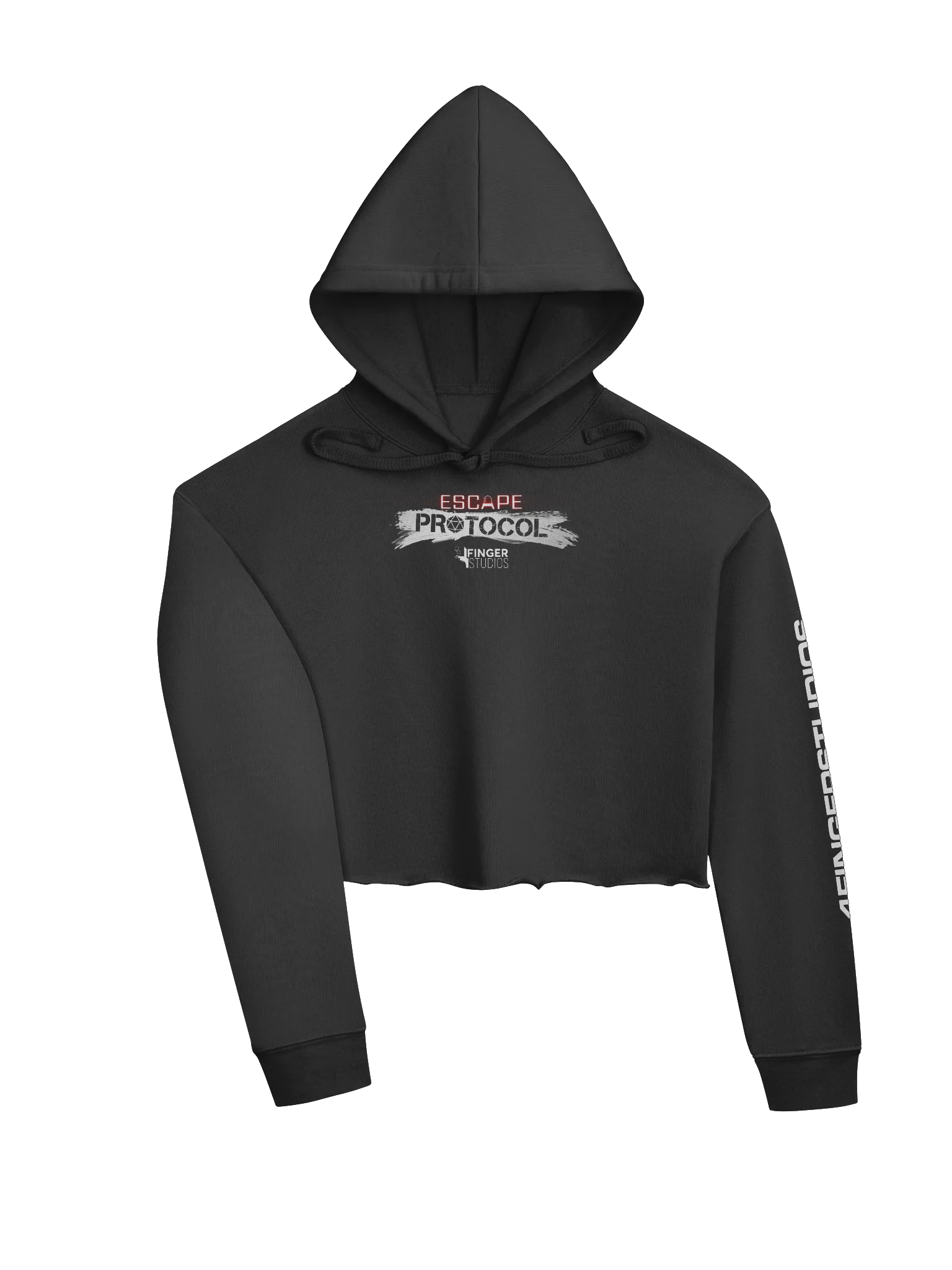 Escape Protocol Cropped Hoodie product image (3)