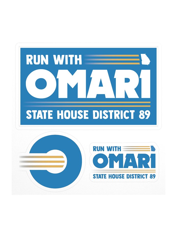 Omari Sticker Sheet product image (1)