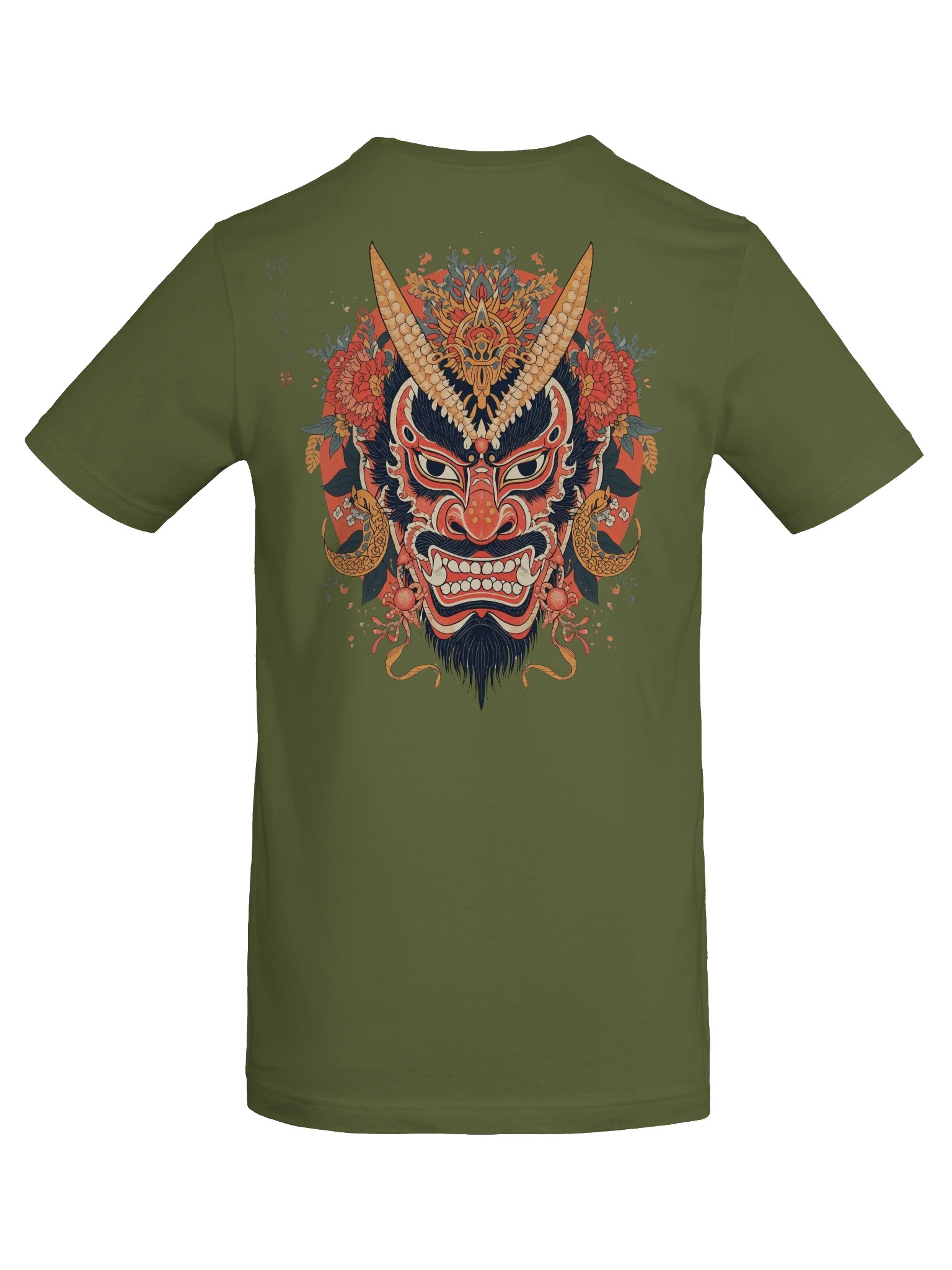 The Bold Oni Mask Streetwear T-Shirt product image (63)