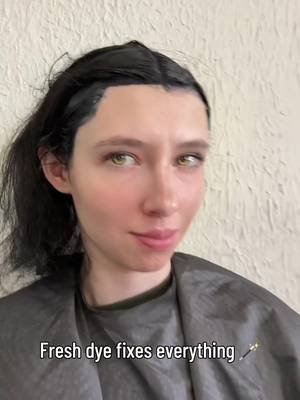 💡🖤🪄  #hairdye #blackhairdye #blackbelt #karategirl #tkdgirl