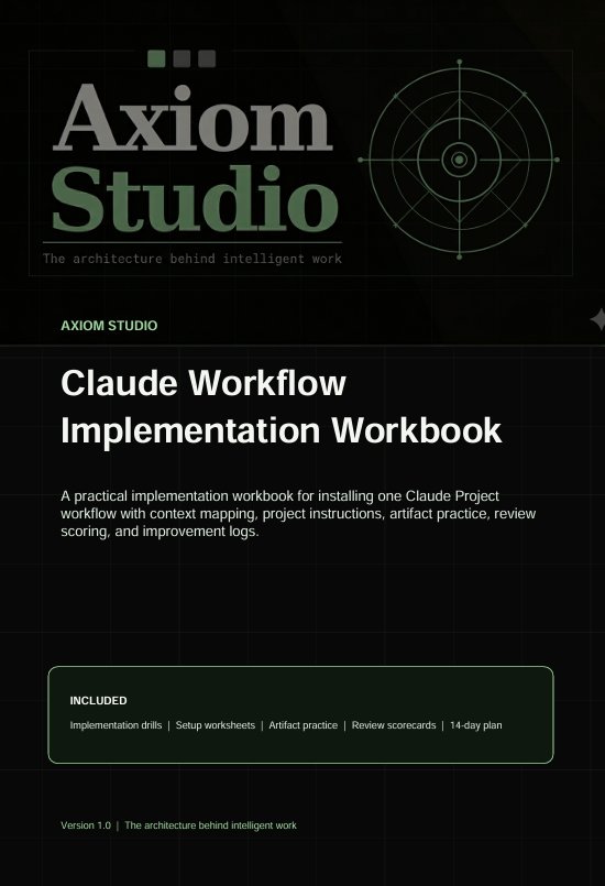Axiom Claude Workflow Implementation Workbook product image (3)