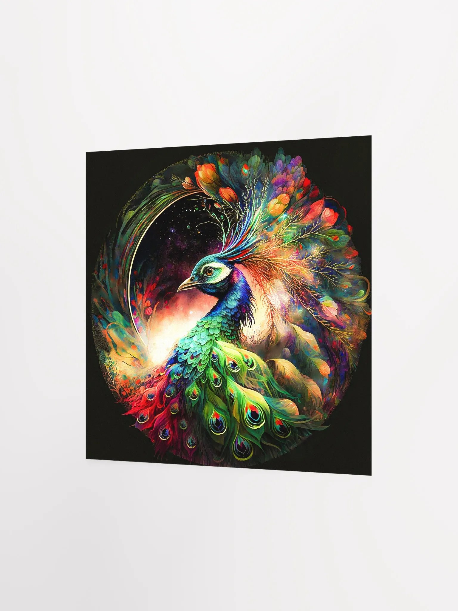 Magic Peacock Unframed Poster product image (2)