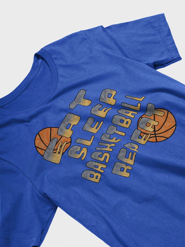 Eat Sleep Basketball Repeat Baller Routine Graphic Tee product image (2)