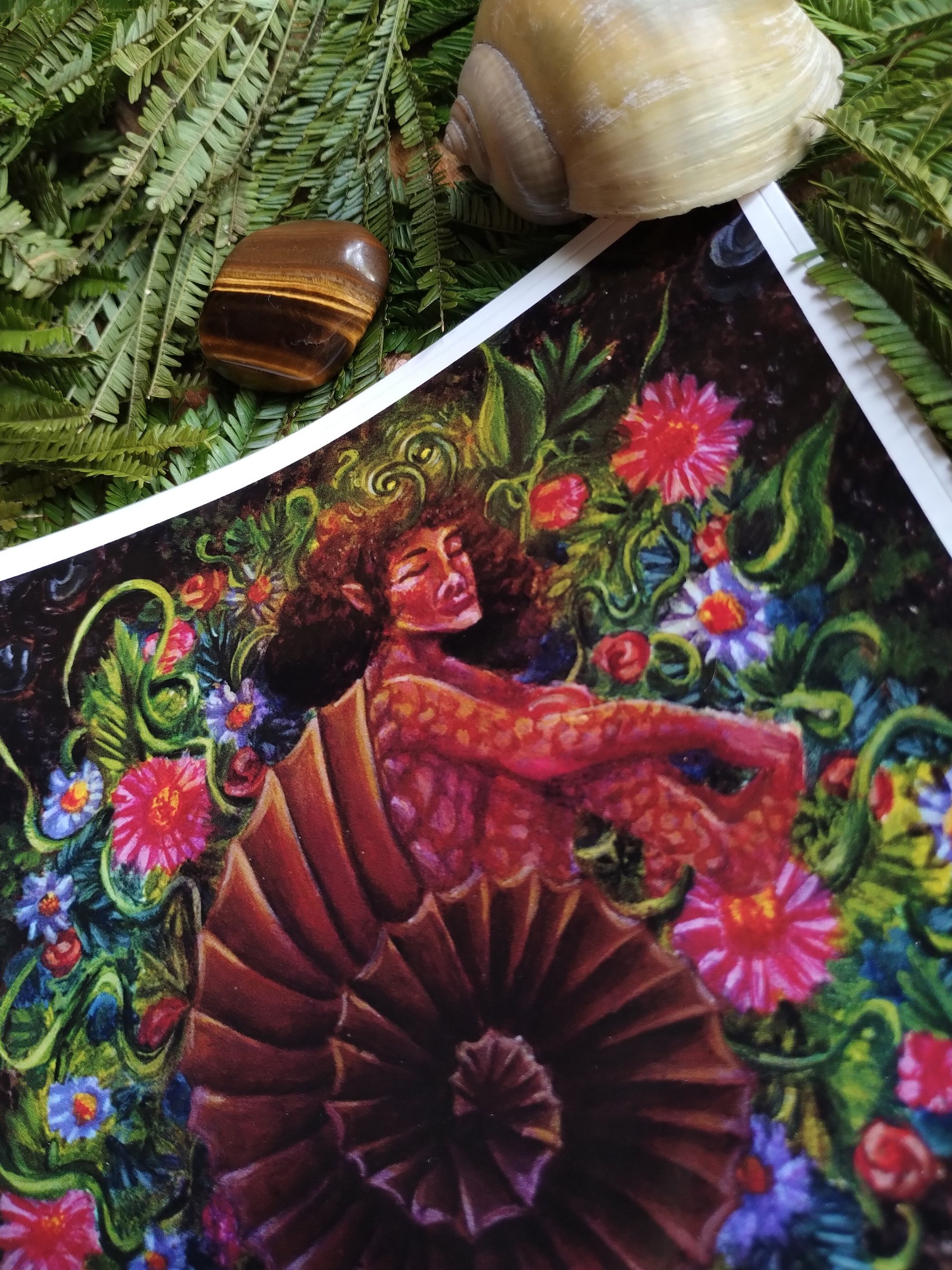 The snailborn´s garden sticker product image (2)